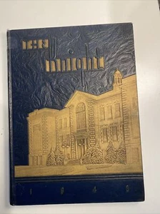 1943 Collingswood NJ THE KNIGHT High School Yearbook Hardcover Book Broken Spine - Imagen 1 de 17