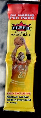 Paquete de rack de baloncesto Fleer 2008-09 contiene 2 Mi Jordan, Love, Westbrook RC’s Foto 1 de 4