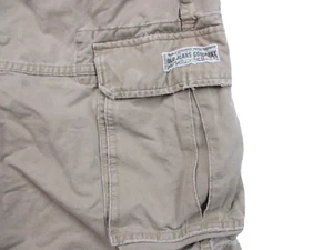 Pantalones Cortos de Carga Polo Jean Company Para Hombre Cintura 31 Color Tostado Frente Plano 6 Bolsillos - Imagen 1 de 7