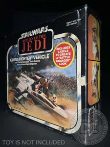 DEFLECTOR DC® Star Wars Vintage X-Wing Fighter (Battle Damaged) DISPLAY CASE