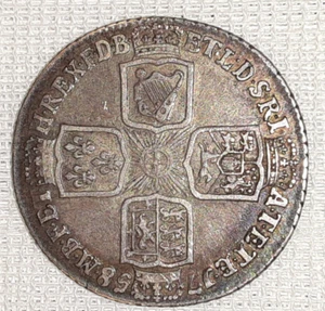 1758 Shilling George II British Silver Tower of London Coin Minter Left Profile - Picture 1 of 15