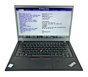 Lenovo Thinkpad X1 Carbon 5th Gen 14" FHD i5-7300U 16GB 256GB Grade C - Picture 1 of 8