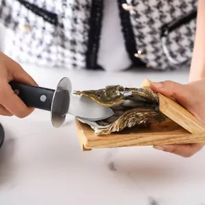 Conveniente Soporte de Abrazadera de Mariscos Creativo Abridor de Ostras Clip Bandeja Herramienta Shucker - Imagen 1 de 11