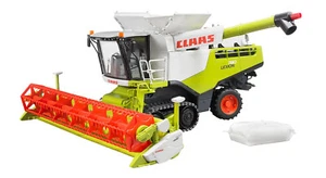 BRUDER - CLAAS Lexion 780 Terra Trac sur chenilles avec remorque de transport... - Picture 1 of 4