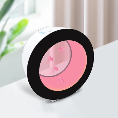 LED Round Fish Tank Desktop Jellyfish Aquarium Tank Kit For Real Live Jellyfish - Image 1 of 4