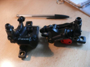 ZOOM XTECH HR100 HYDRAULIC BRAKE CALIPERS PAIR - Picture 1 of 4