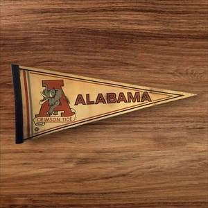 Vintage Pennant - University of Alabama Crimson Tide NCAA - Picture 1 of 2