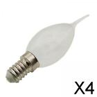 4X E14 LED Bulb 0.7W Dipped Candle Light Bulb Chandelier Bulb Blue