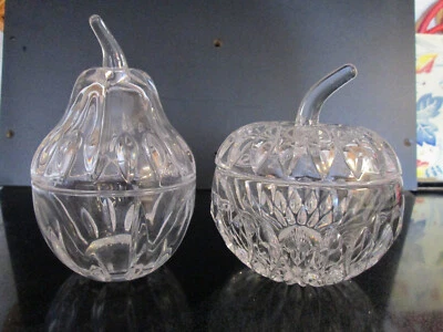 Juego completo de manzana y pera de cristal de plomo Gorham Althea (cortado) de colección Foto 1 de 4