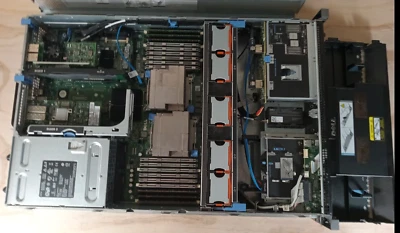Dell PowerEdge R710 2U Server  2x Xeon X5620 @ 2.4 (8/16) T / 144GB RAM NO HDDs - Image 1 of 4