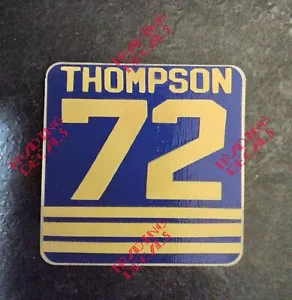 Imán de montaña rusa hecho a medida Buffalo Sabers Tage Thompson 3x3, ¡LO ÚLTIMO! - Imagen 1 de 1