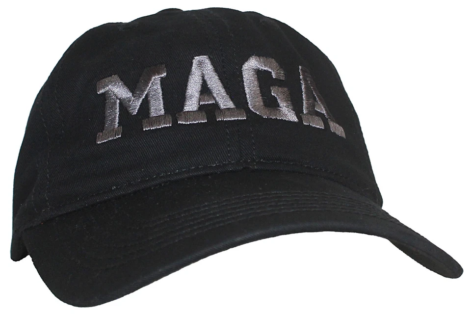 Sombreros Tropic Adultos Bordados MAGA Trump 6 Paneles Gorra con Cierre de Correa Foto 1 de 1