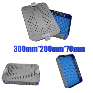 Aluminium alloy disinfection sterilization tray box case fit surgical instrument - Picture 1 of 11