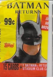 BATMAN RETURNS (movie) TOPPS Picture Card Series & Stadium Club Cards in binder - Picture 1 of 7