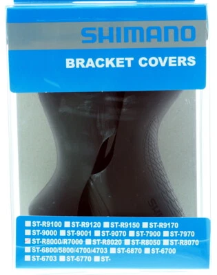Shimano Ultegra ST-R8000 105 ST-R7000 Bracket Cover Set Shifter Lever Hood Black - Image 1 of 2