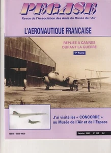 PEGASE N°115 AERONAUTIQUE FRANCAISE REPLIEE A CANNES WWII / CONCORDE - Picture 1 of 2