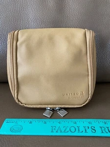 UNITED AIRLINES Travel Amenities Bag w/Mini Items ~ 7"x 6”x 2” - Picture 1 of 11