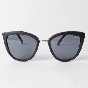 Quay Australia My Girl 126 Women’s Sunglasses Black Frame Smoke Lens Cat Eye - Picture 1 of 10