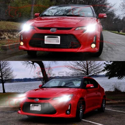 Para Scion tC 2014 2015 2016 - Kit de faros LED de 2 piezas 6000K bombillas de haz alto/bajo Foto 1 de 4