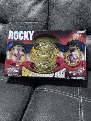 Jakks Pacific Rocky Collectors Series Championship Belt - Image 1 of 4