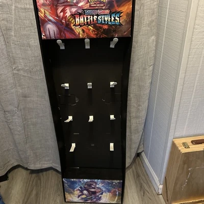 Pokemon Battle Styles- Retail Display Stand For Hanger Packs  - Image 1 of 4