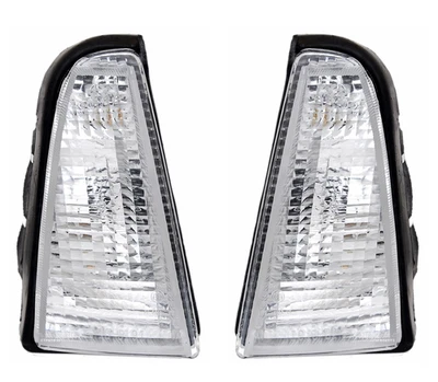 Frontblinker Set für Fiat Cinquecento 170 91-99 Weiß Silber Blinker vorne - Bild 1 von 4