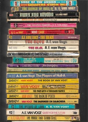 A.E. Van Vogt Lot of 23 Paperbacks. - Image 1 of 4