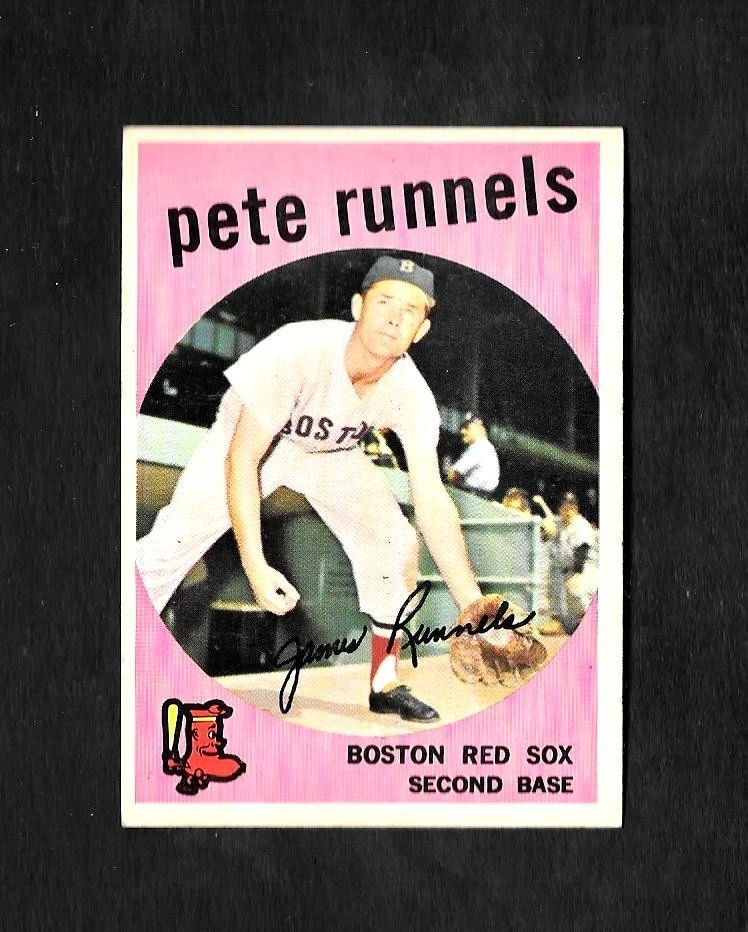 Pete Runnels 1959 Topps #370 - Borderline como nuevo - 3,99 costo máximo de envío Foto 1 de 1