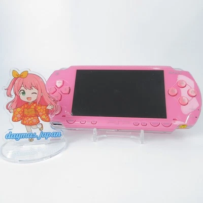 【Good】Sony PSP-1000 Pink Console Only No Battery Japanese Ver #RET1107/01 - Image 1 of 4