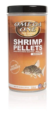 Sinking Shrimp Pellets, 8mm Pellets, 8.25 oz - Image 1 of 3