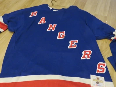 Винтажный шерстяной свитер CCM New York Rangers M Heritage 1933 классический стиль - Изображение 1 из 3