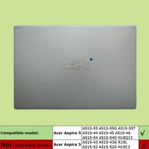New For Acer Aspire 5 A515-55 A515-55T A515-55G LCD Rear Lid Back Cover Case US - Picture 1 of 6
