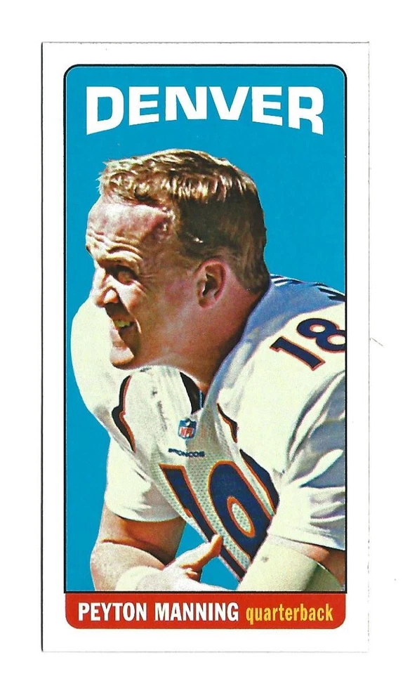 2012 Topps 1965 Mini #141 Peyton Manning Broncos - Image 1 of 1
