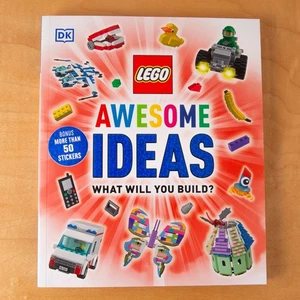 LEGO Awesome Ideas Softcover with Stickers - Book (DK/2021) Nerdhaven - Picture 1 of 2