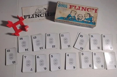Vintage Parker Brothers Flinch Card Game - 1963 Family The Famous Card Game - Image 1 of 4