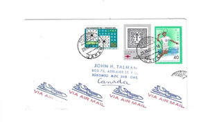 JAPAN 1982 Cover sent from Meguro to Canada - Picture 1 of 2