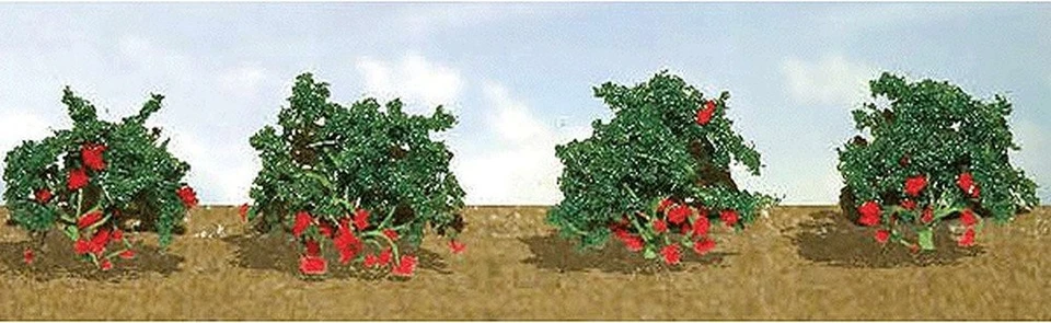 JTT Scenery Products - Strawberry Plants, 3/4" (8) - Image 1 of 1