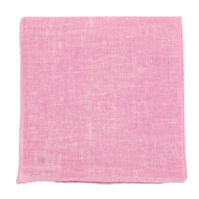 Fiori Di Lusso Pink Melange Pocket Square -  x 12" - (FL719174) - Image 1 of 4