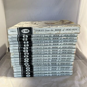 Illustrated Stories from the Book of Mormon Volumes 1-16 Complete Set - Picture 1 of 8