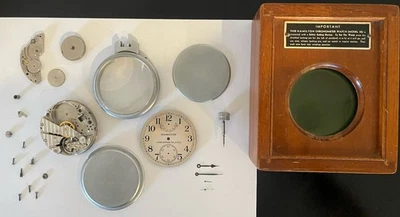 Reloj Hamilton Modelo 22 1942 Cronómetro Marina de los Estados Unidos Barcos Militares Segunda Guerra Mundial 21 J con Caja Foto 1 de 4