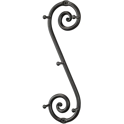 Vertical Farmhouse Key Rack | Wall Mounted Hanger | Wrought Iron RTZEN Handmade - Image 1 of 4