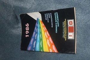 86 Cutlass supreme owners manual for 1986 stereo systems. In mint condition - Picture 1 of 2