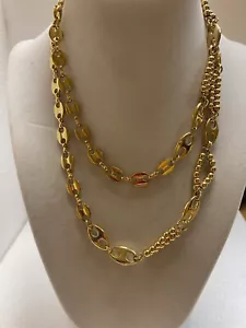Collar De Colección Años 80 DE LIGUORO - Hecho en Italia - LR5 - Imagen 1 de 1