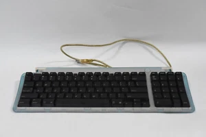Teclado USB azul vintage Apple M2452 Power-Mac G4 e iMac G3 - probado y funcionando - Imagen 1 de 22