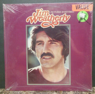 Sealed New! Jim Weatherly Pictures & And Rhymes, 12" LP Mint (E)  - Image 1 of 2