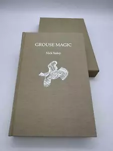 1981 Grouse Magic Nick Sisley Boxed#1248/1500 LE HC Signed Inscribed w/ feather - Foto 1 di 7