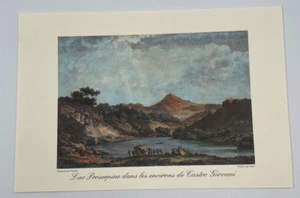 Lac Proserpine dans les arounds de Castro Giovanni Reproduction presse - Bild 1 von 1