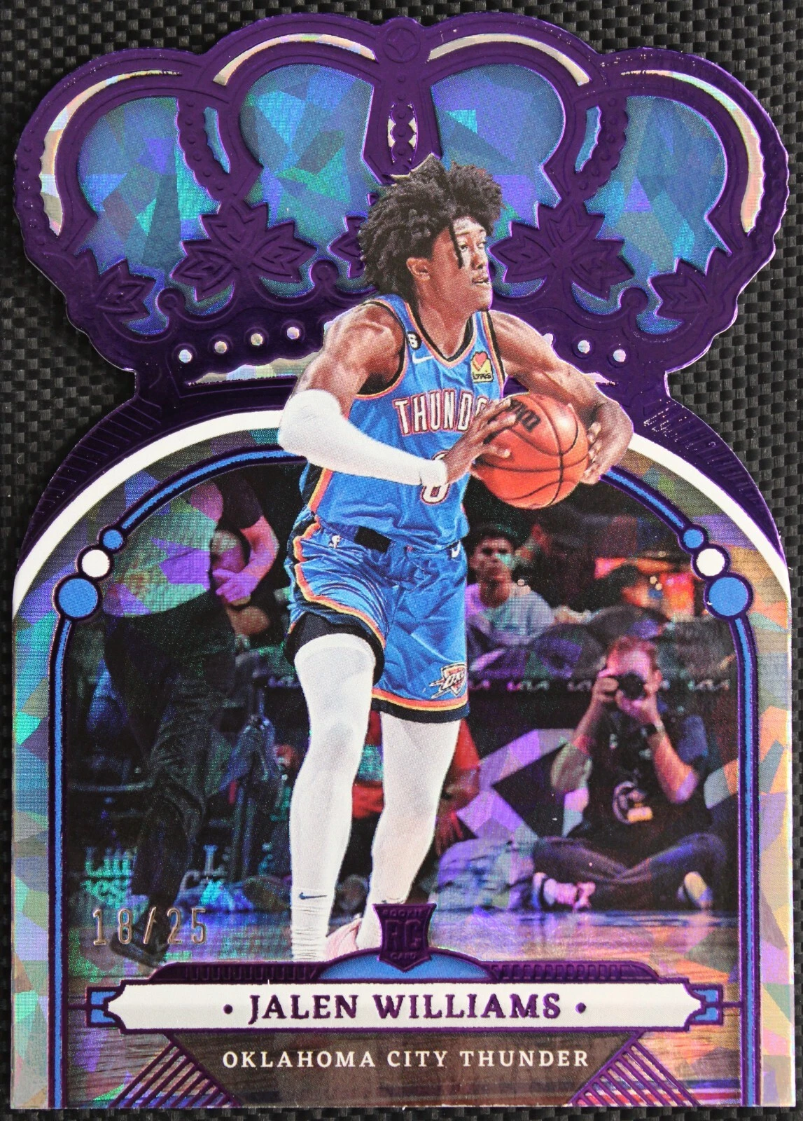 2022-23 Panini Crown Royale 18/25 Jalen Williams #82 Rookie RC