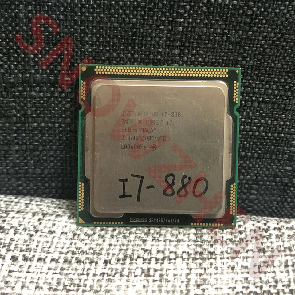 Intel Core i7-880 CPU Quad Core 3.06GHz 8MB Socket LGA1156 95W SLBPS Processor - Image 1 of 3