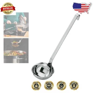Matte Finish 8oz Ladle with Ergonomic Handle for Stylish and Functional Serving - Picture 1 of 4